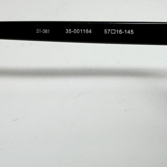 Ottoto Eyeglasses Frames 31-381 35-001164 57-16-145 Black Full Rim H19400 - Picture 5 of 7